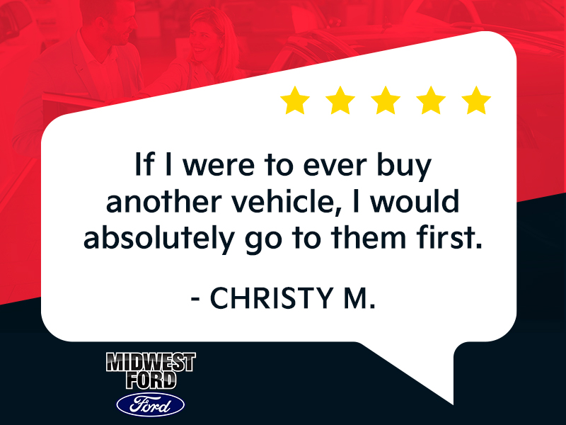 MidwestFordKS's tweet photo. 🤗 It's #FeelGoodFriday and we want to thank all of our customers in the Greater Hutchinson area. We appreciate your praise! 👏
#midwestford #ford #suvsforsale https://t.co/yTwrrmIwrf