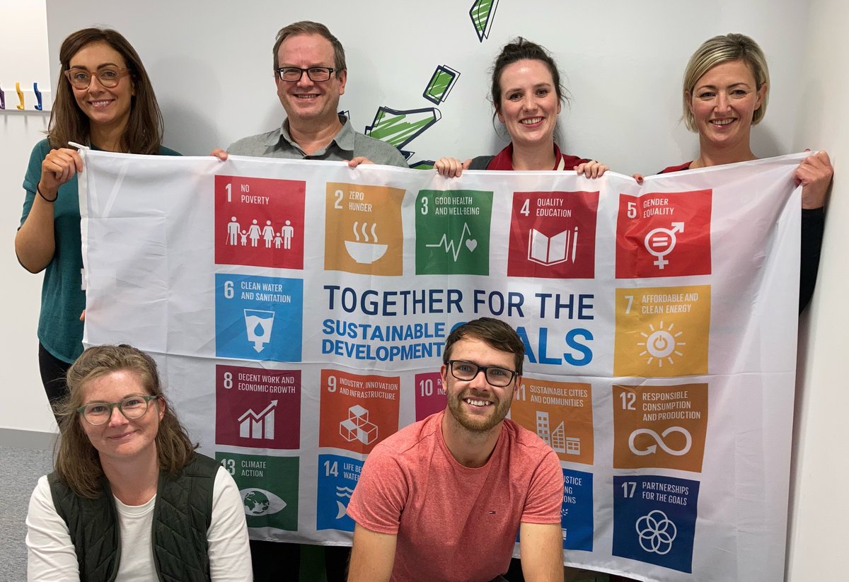 Seven years on, we at #TeamKSBScot continue to fly the flag in support of the ambitions of the United Nations Sustainable Development Goals. Let's work #TogetherForTheSDGs 
Check out what we, and those we work with, are doing at ow.ly/VTIf50KRncu