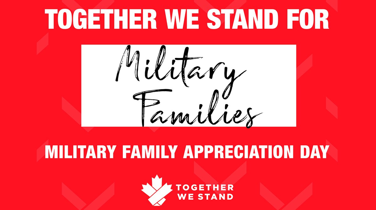 TownMorinville's tweet photo. In honour of Military Family Appreciation Day in Canada,  we want to thank all the military families that live across this country, for the sacrifices they have made and continue to make to keep the rest of us safe. We see you. We hear you. We thank you. @TWSFoundationCA  #MFAD https://t.co/rC4nC1JlZ6