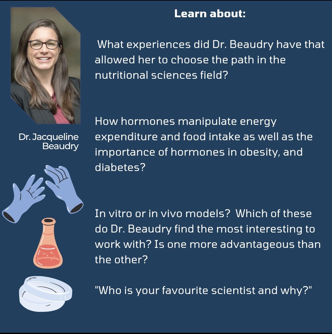 AmospUoft's tweet photo. Have you ever wondered about how hormones influence energy levels and food intake? Do you want to know it's influence on obesity? Find out in our latest episode with Dr. Jacqueline Beaudry, Department of Nutritional Sciences 🍏✨
YouTube: https://t.co/lTZ7XaHegC https://t.co/gev0l3x27X