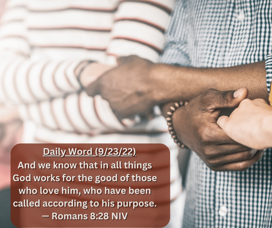 FourthBaptist's tweet photo. Bad stuff happens in life. Yet in all these things, we have an incredible promise: If we love God and are seeking to honor his call in our lives, our Father in heaven will work out all of the things going on in our life for our good. https://t.co/AOAco9DXlp