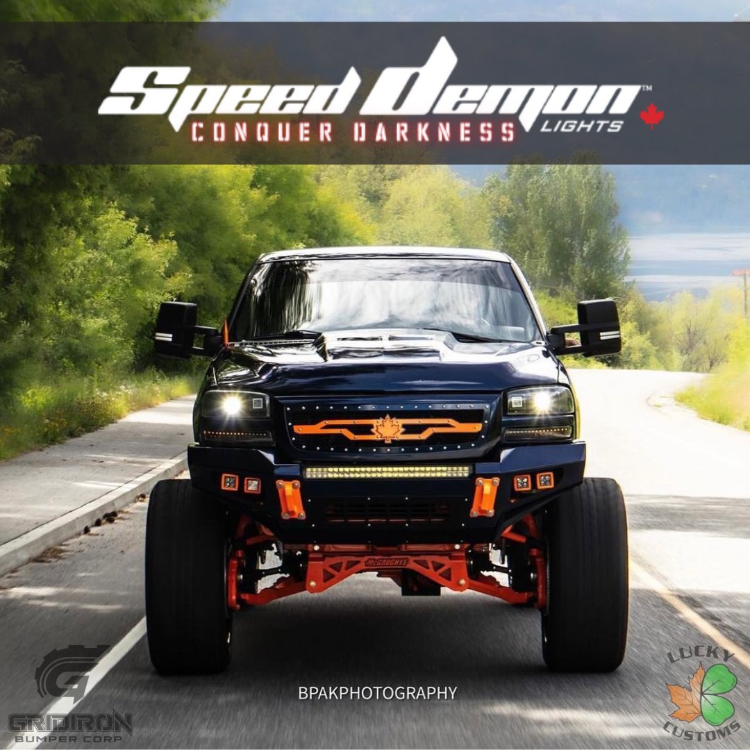 SpeedDemonLED's tweet photo. @luckylly sporting that @gridironbumpers grill with @speeddemonlights . 
#duramax #lly #diesel #builtnotbought  #truckdaily #pavementprincess  #canadiandiesels  #lifted #dirtydieselcustoms #genyhitch #level7tc #boostautoparts #hornblasters #prismaticpowders #sema https://t.co/7zDKhh3K96