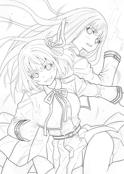 進捗、銃をこれから描く!
#リコリコ #リコリス・リコイル #錦木千束 #井ノ上たきな #ちさたき 