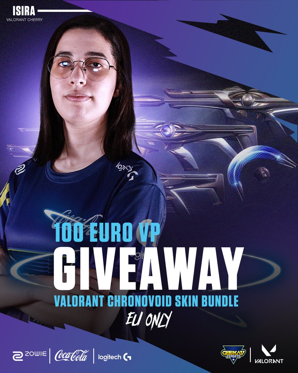 isirattv's tweet photo. CHRONOVOID SKIN Bundle GIVEAWAY ‼️

TO ENTER:

- Follow
@Basmasirat
@Geekay_Esports

- Like &amp; Retweet
- Tag 3 Friends

Ends on: 26 September https://t.co/xS61wakkt1