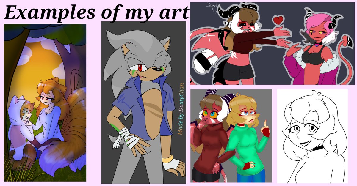 DustyChan429's tweet photo. I need to remake this because I didn't add tags to it last time which annoys me that I just noticed this anyways contact me via Dms to talk about a commission if you want one
#art #Artists #commissionsopen #Commission #ArtistOnTwitter #HazbinHotel #Helluvaboss #SonicTheHedeghog https://t.co/XqkRmYlu1V