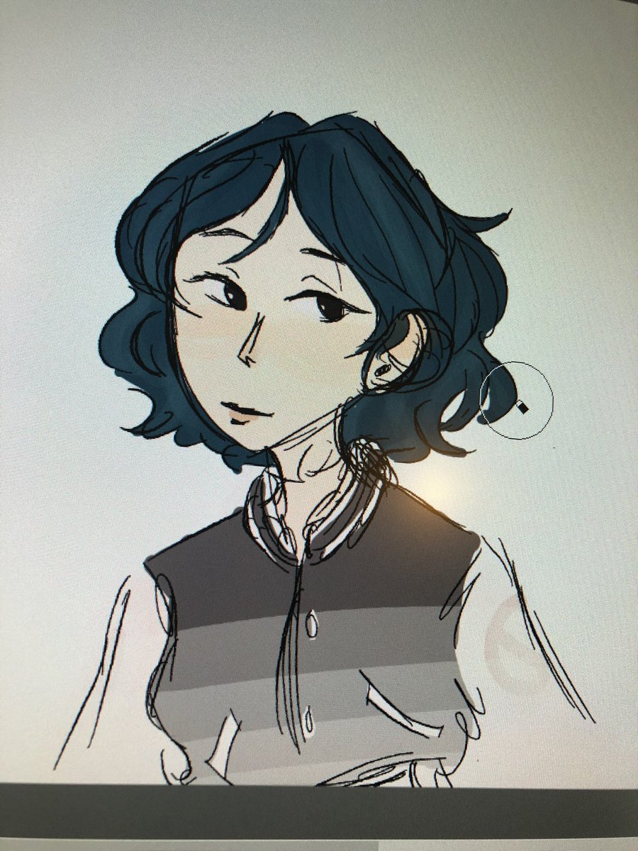 Harmmy_Alt's tweet photo. I drew @glacier_ghost s oc over a yeah ago and I wanted redraw it https://t.co/CFHZ37qB9Z