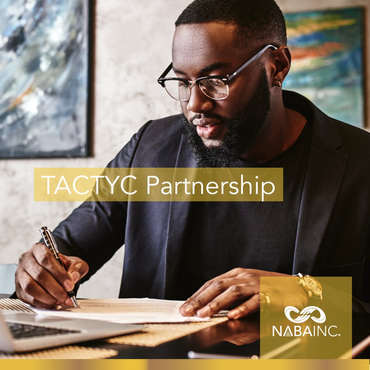 NABAInc's tweet photo. We've partnered with The Teachers of Accounting at Two Year Colleges (TACTYC) to increase diversity, equity &amp; inclusion in the accounting, finance &amp; business-related fields. We also plan to mutually leverage core competencies, resources &amp; constituency to advance DEI outcomes. https://t.co/W0WndzdnWU