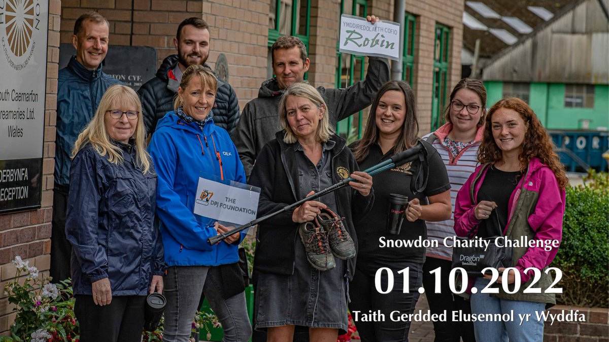 SCCWales's tweet photo. On Saturday October 1st, over 30 members staff, their friends & family will tackle the ascent of Snowdon in aid of @CofioRobin and @dpjfoundation
Read more and donate here: https://t.co/vwPlWpoiIZ
#charity #goodcause #cofiorobin #dpjfoundation #snowdon #challenge https://t.co/mlkGTXi07b