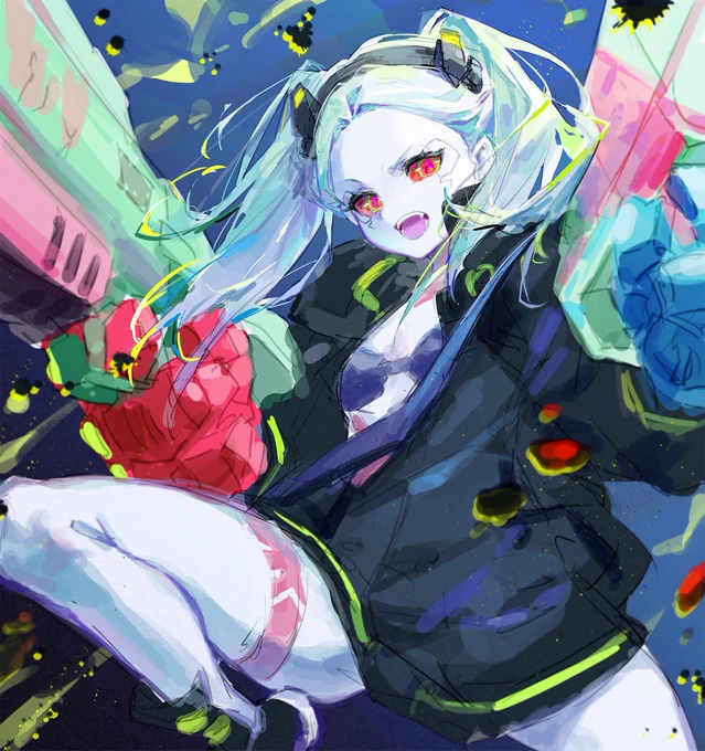 rebecca doodle(cyberpunk edgerunners) 