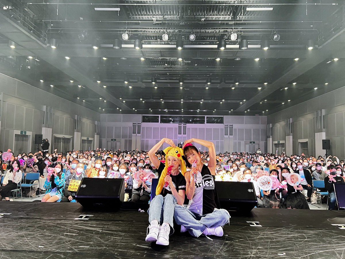 今日は最高に同窓会気分で、参戦しました！！
色んな方にお会いできて、楽しかったし、とっても懐かしかったです🥺✨
またApinkの現場でお会いしましょう🥰✨
そして若作り頑張ろう🤣🤣