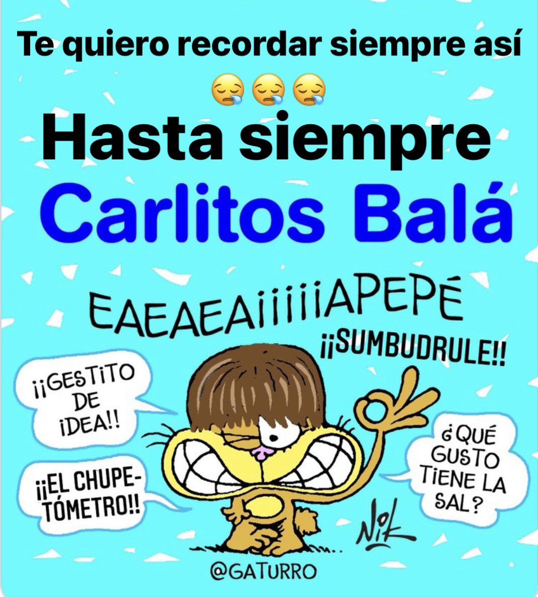 @Nikgaturro's photo on Carlitos Balá