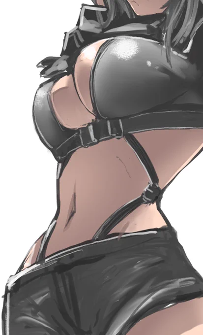 ワンドロでこれだけ描けて大満足やぉ 