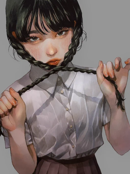 きゅっと結んでよ。 