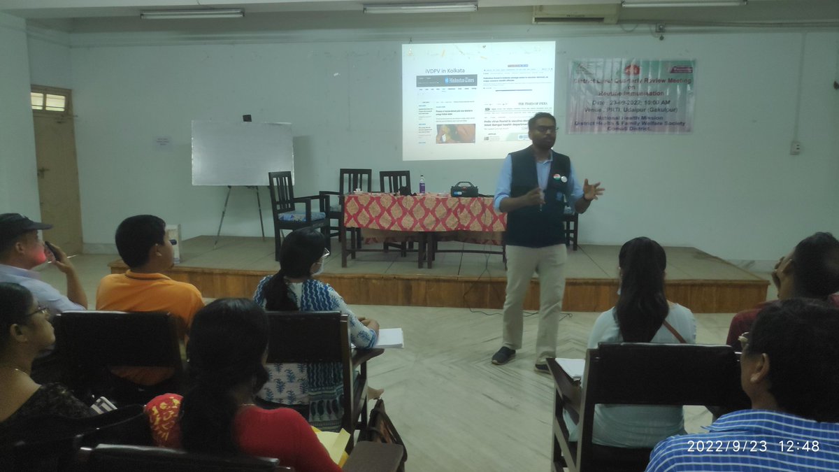 cmoh_gomati's tweet photo. Review Meeting on #Routine_Immunization held 2dy @ PRTI wid prsnce of Dr Vinayk.P_SMO @WHO, SDMO, DIO @DrCJN1, MOICs, Health workrs aiming @
🌈 Improvmnt of RI
💐 Encourging Health Institutions
🕵️Strngthning surveilnce sensitivity
🌈 briefng on Measls-Rubela eradicakn widin Dec23 https://t.co/eSPdO5IFwI