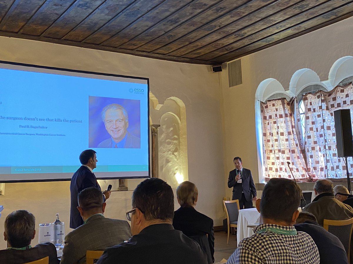 elfasaco's tweet photo. Fantastic course! Worldwide top leaders in peritoneal surface malignancies! @ESSOnews #ESPSO #PeritonealSurfaceMalignancies https://t.co/DAX72iprOH