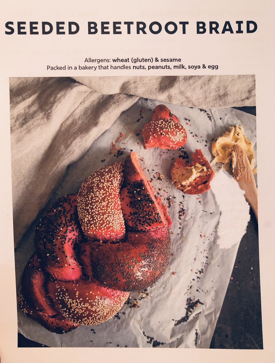 _jo_'s tweet photo. First bake from my gift subscription with @HoneywellBiscCo Beetroot braid - consumed warm with garlic and sage butter. Thanks to my lovely team. https://t.co/XbCtvAxIoA