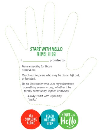 HISDSEL's tweet photo. 🟢MOVING FORWARD FRI-YAY🟢#HISDSEL we pledge to have #empathy, #reachout to others, be #upstanders using our voices to speak up, and ALWAYS share a friendly #HELLO! Join .@sandyhook #StartWithHello by signing a #PromisePledge too! More at https://t.co/GKGaZ03oqM
.@TeamHISD https://t.co/K1zvk4PJVo
