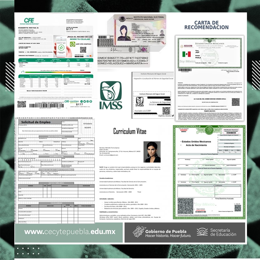 ¿Buscas empleo y no sabes que documentos necesitas? A continuación, te dejamos información sobre los documentos que generalmente solicitan las empresas.
#SomosCECyTE
#CECyTEdeDiez