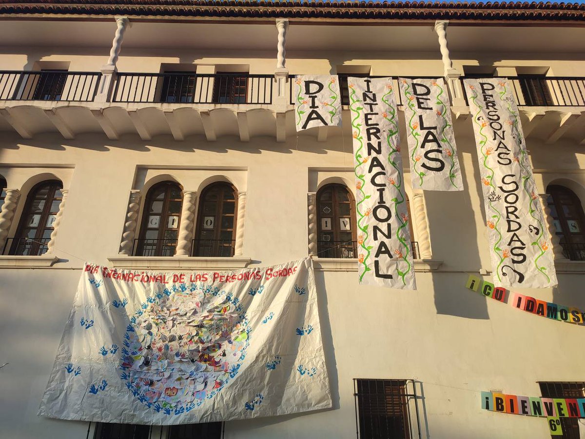 Fesord's tweet photo. 🔷 El CEIP Luis Fortich IVAF celebra hoy Día Internacional de las personas sordas #DIPS2022 con todo su alumnado y el #DILS2022.
--
🔷 El CEIP Luis Fortich IVAF celebra hui Dia Internacional de les persones sordes #DIPS2022 amb tot el seu alumnat i el #DILS2022. https://t.co/xrrRsEARyr