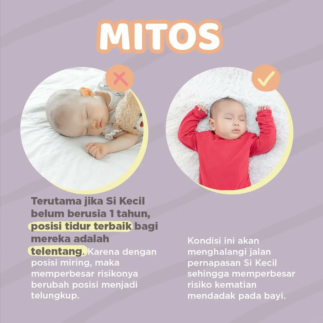 Hi_Gyn's tweet photo. Hal yang perlu diperhatikan soal rutinitas tidurnya Si Kecil nih, Mommies.. Share ke teman kamu yang lain juga, yaa! #buddypilow #tidurbayi https://t.co/hN2Qvr45pS