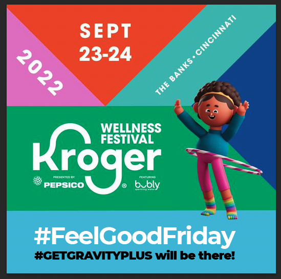 getgravityplus's tweet photo. Gravity’s CEO, Tony Remington will be there… will you?! #healthyliving #bethere #mindbody #weekend #health #GravityPlus #GetGravityPlus #KrogerHealth #KrogerWellnessFestival https://t.co/oIVB7ukl0r https://t.co/Nf9zSkvb9D