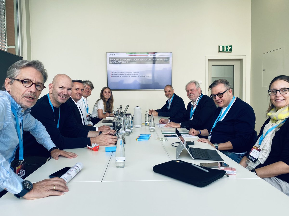 PR_Rat's tweet image. Vielen Dank für die produktive Sitzung des @PR_Rat heute!