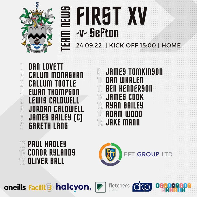 SouthportRFC's tweet photo. ๐ ๐๐๐๐ฆ ๐๐๐ฐ๐ฌ | Here is the weekend team news for the #FirstXV, #SecondXV, #ThirdXV, #Colts & @SouthportLadies: