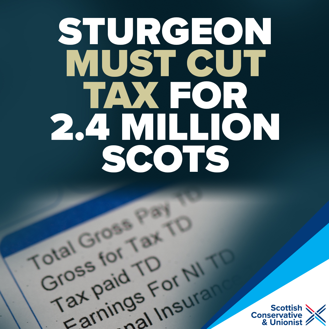 Douglas4Moray's tweet image. The UK Government has delivered tax cuts to turbo-charge our economy.

The SNP must match these bold plans - and pass on the UK tax cuts to 2.4 million Scottish people 🏴󠁧󠁢󠁳󠁣󠁴󠁿🇬🇧