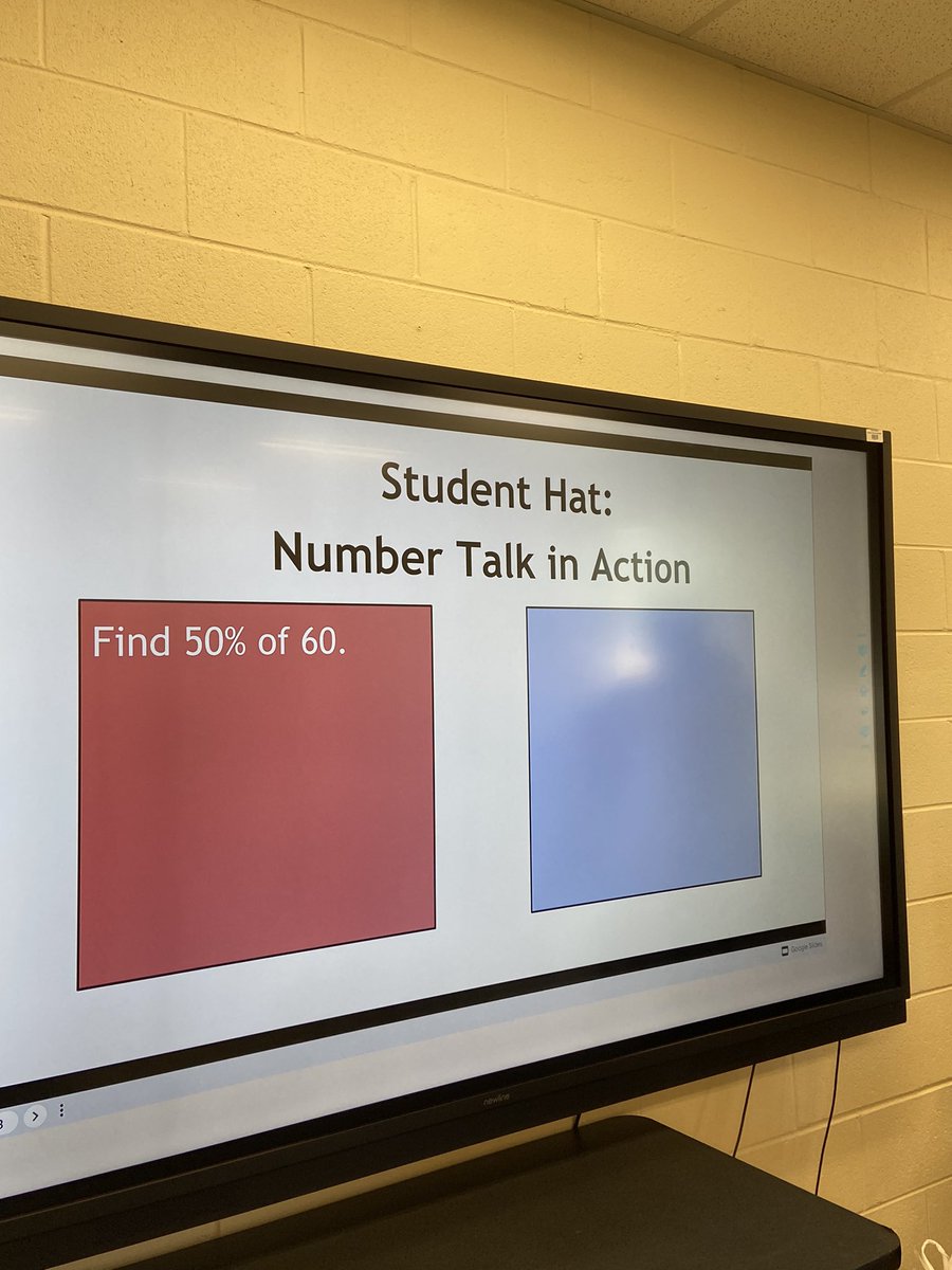 amy_harrison07's tweet photo. Building mental capacity and number sense through number talks! Can’t wait to see this high impact strategy at work in all schools.  Shout out to Christy Mann, Brad Estes, and @amstiAUsome for their continued support. @ECBOED @ayenajackson @bradestes @AlabamaAchieves https://t.co/A7gQstmFux