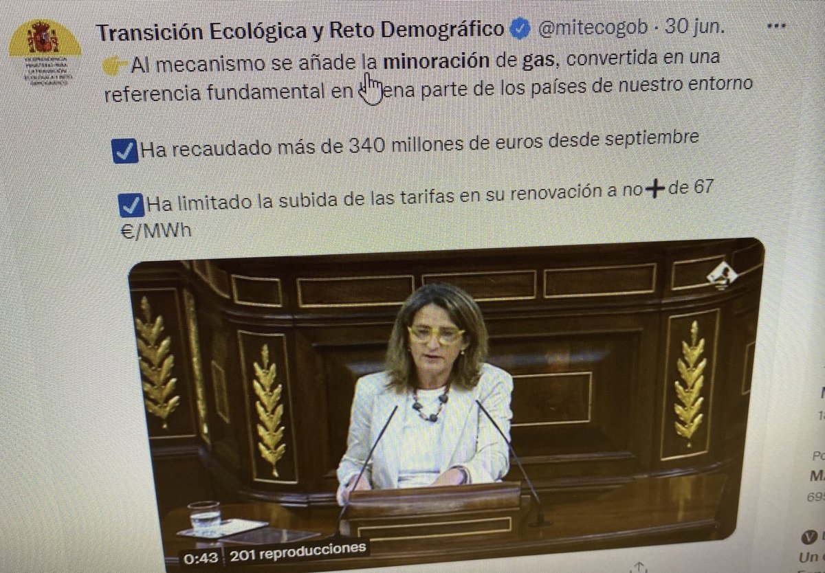 laestherla's tweet photo. @NataliaFabra En junio la ministra daba este dato 340 millones hasta entonces https://t.co/ztMSg6IpSC