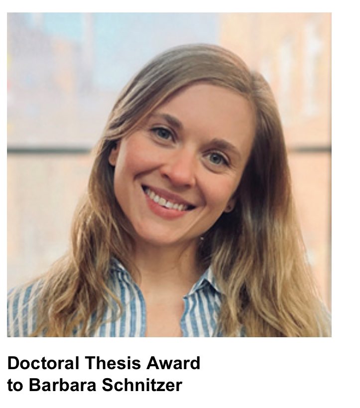 CvijovicLab (@cvijoviclab) on Twitter photo So proud and happy for Dr Barbara Schnitzer who was awared Faculty of Science’s 2022 Doctoral Thesis Award! I am so privileged and honoured to have been given the opportunity to work with you in the past 5 years! <a href="/Naturvetenskap/">Naturvetenskap/GU</a>
tinyurl.com/2jhaxt7m So proud and happy for Dr Barbara Schnitzer who was awared Faculty of Science’s 2022 Doctoral Thesis Award! I am so privileged and honoured to have been given the opportunity to work with you in the past 5 years! <a href="/Naturvetenskap/">Naturvetenskap/GU</a>
tinyurl.com/2jhaxt7m
