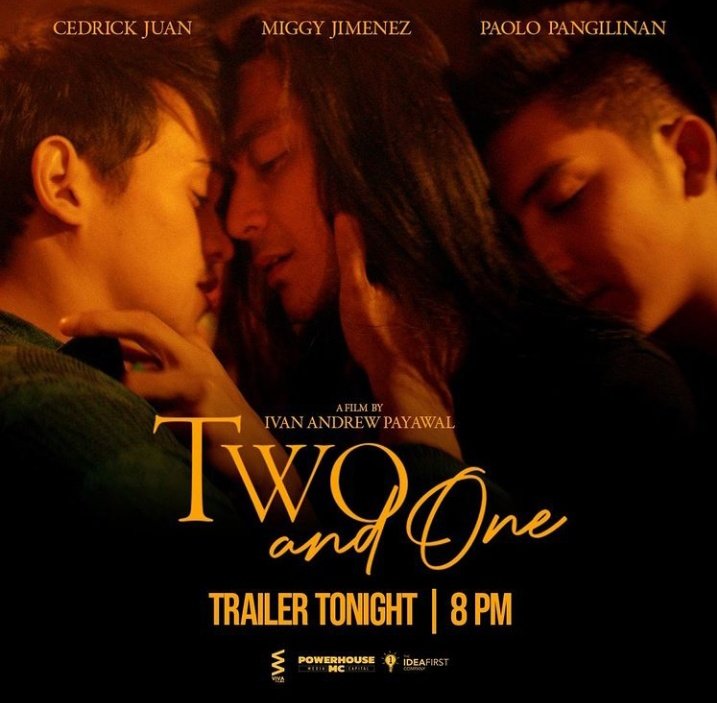 doramasblss's tweet photo. #TwoAndOne 🔥 O Trailer sai hoje a noite!!! Estrelado por Cedrick Juan, Miggy Jiminez e Paolo Pangilinan. Do mesmo diretor de #Gameboys e #Pathirsty , Ivan Andrew Paywai. https://t.co/6TQG0yhtf9