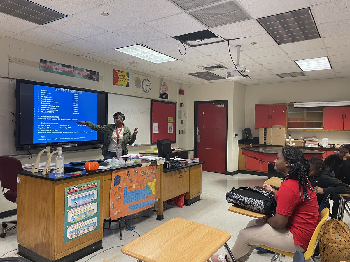 Enjoying a presentation by <a href="/bs_TayKen/">Bridget Smith</a> on Comprehensive Student Services Overview. 

<a href="/miamiedisonsr/">Miami Edison Senior</a> <a href="/MDCPSCentral/">Central Region</a> <a href="/MDPStudntServ/">MDP Student Services</a> <a href="/VernattaLee/">Vernatta Lee-Morrison</a> 

#BookDGF #GetRightOrGetLeft #StudentServices #Educators #Graduation