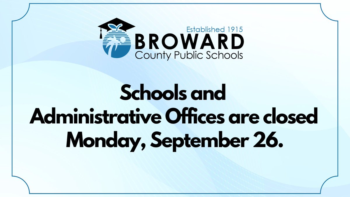 Broward County Public Schools tweet media