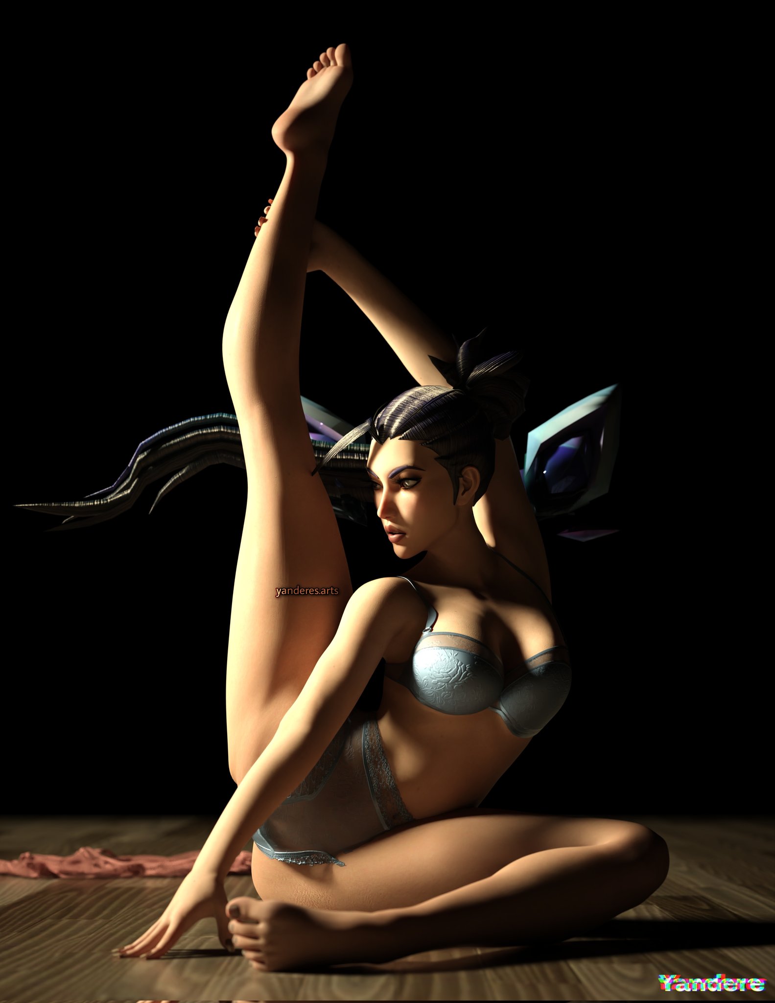 💌Yandere Aishi🔪 on X: Respect. . Model by @sokurabbit . Credit me if you  repost! #kaisa #KDA #3D#3DArt #DAZ #LOL #WR #akali #evelynn #seraphine  #ahri t.co5G6txDvTHI  X