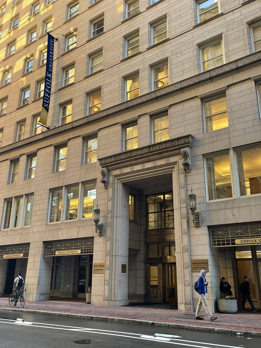 ProfNoble's tweet image. Stop #4 on the sabbatical odyssey was a lot of fun!  Visiting Suffolk University in the heart of Boston for great talks and meetings with the faculty of the Sawyer Business School.  Many thanks to Russell Seidle and the rest of the faculty for their hospitality! @Suffolk_U