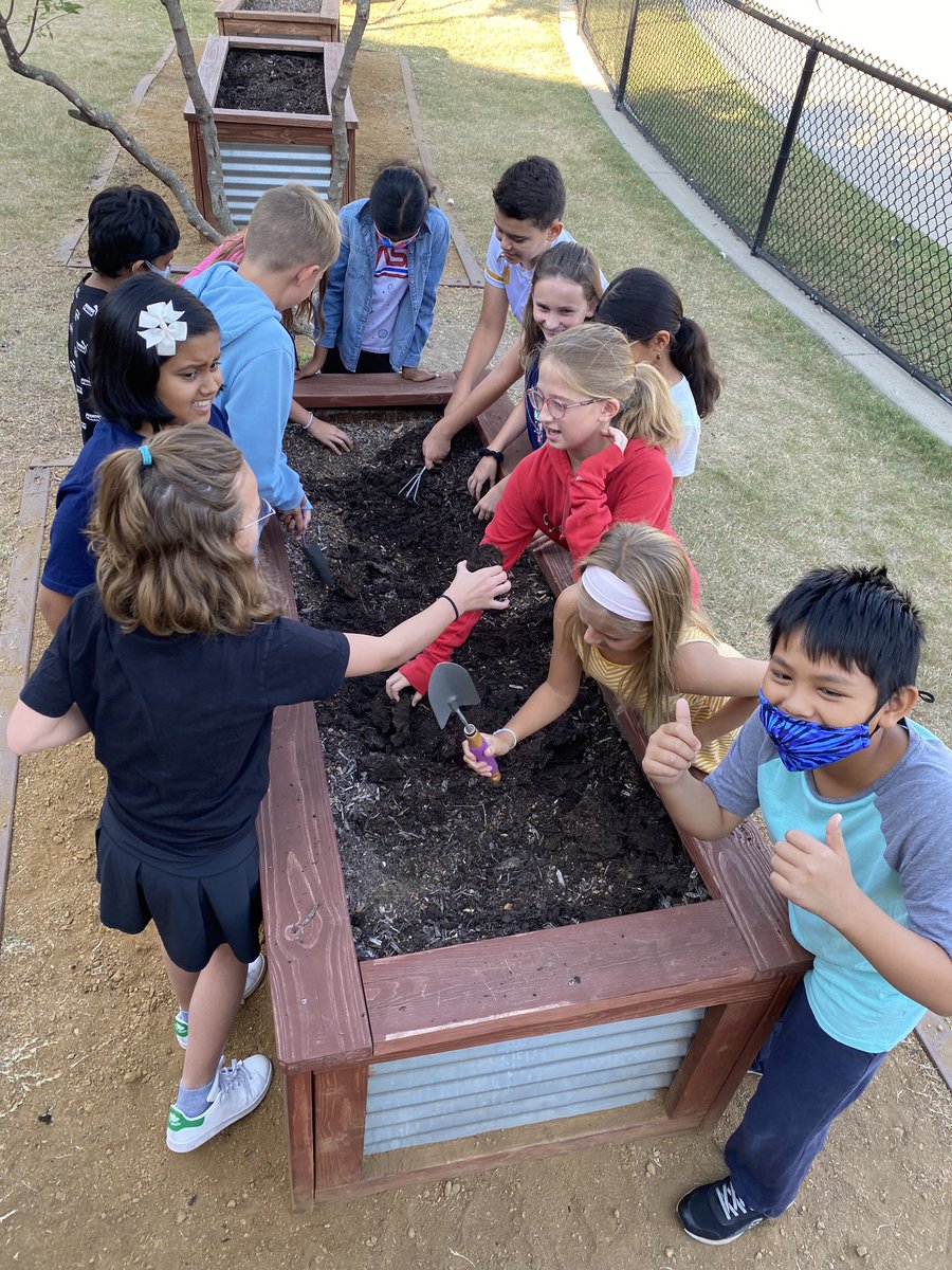 Turning over the soil in the garden boxes today! Ready to grow some amazing things and memories this year <a href="/McSpeddenPTA/">McSpeddenPTA</a>