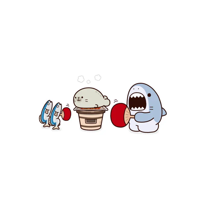 秋の味覚 #サメーズ 