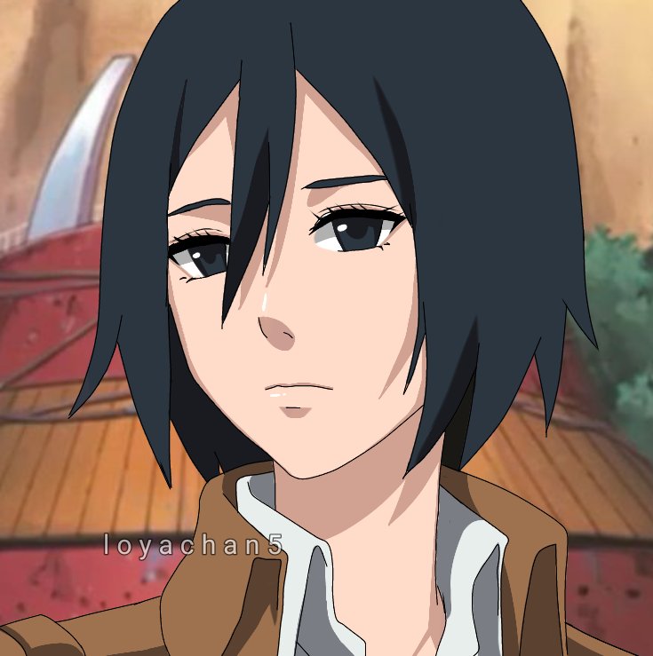 LoyaChan55's tweet photo. Mikasa in Naruto style
#aot #mikasa #naruto #anime https://t.co/lCRcYb74PD