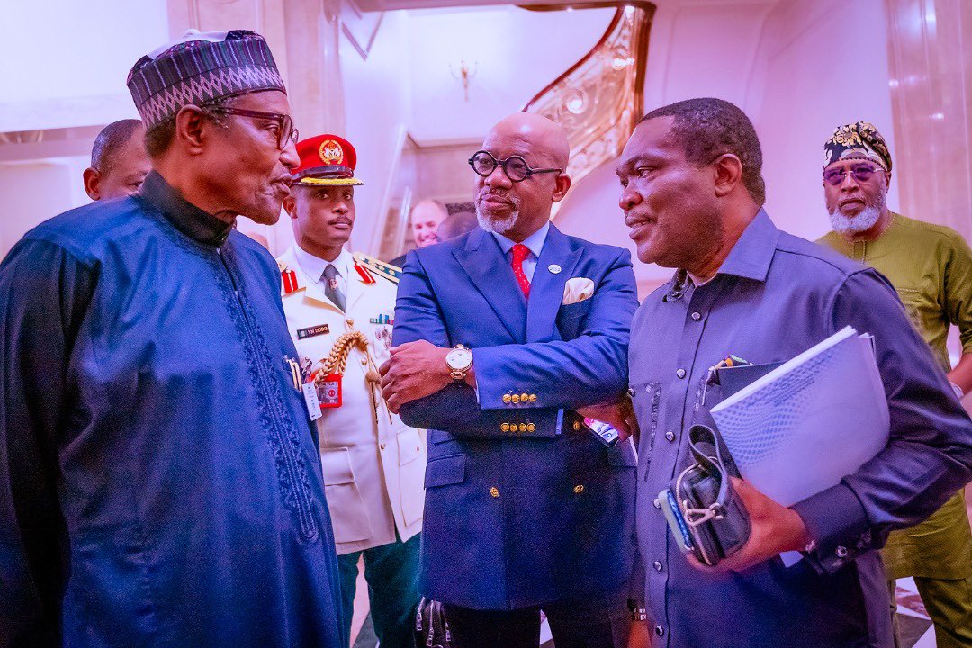 DapoAbiodunCON's tweet photo. As part of collaborative efforts to drive more foreign investments into Nigeria, especially Ogun State, I joined President @MBuhari and other stakeholders at the 2nd edition of Nigeria International Economic Partnership Forum, NIEPF in New York.

#BuildingOurFutureTogether https://t.co/66aHH9Kcu1