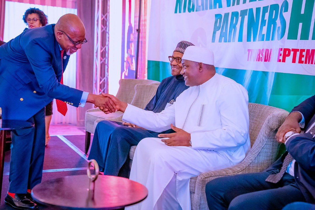 DapoAbiodunCON's tweet photo. As part of collaborative efforts to drive more foreign investments into Nigeria, especially Ogun State, I joined President @MBuhari and other stakeholders at the 2nd edition of Nigeria International Economic Partnership Forum, NIEPF in New York.

#BuildingOurFutureTogether https://t.co/66aHH9Kcu1