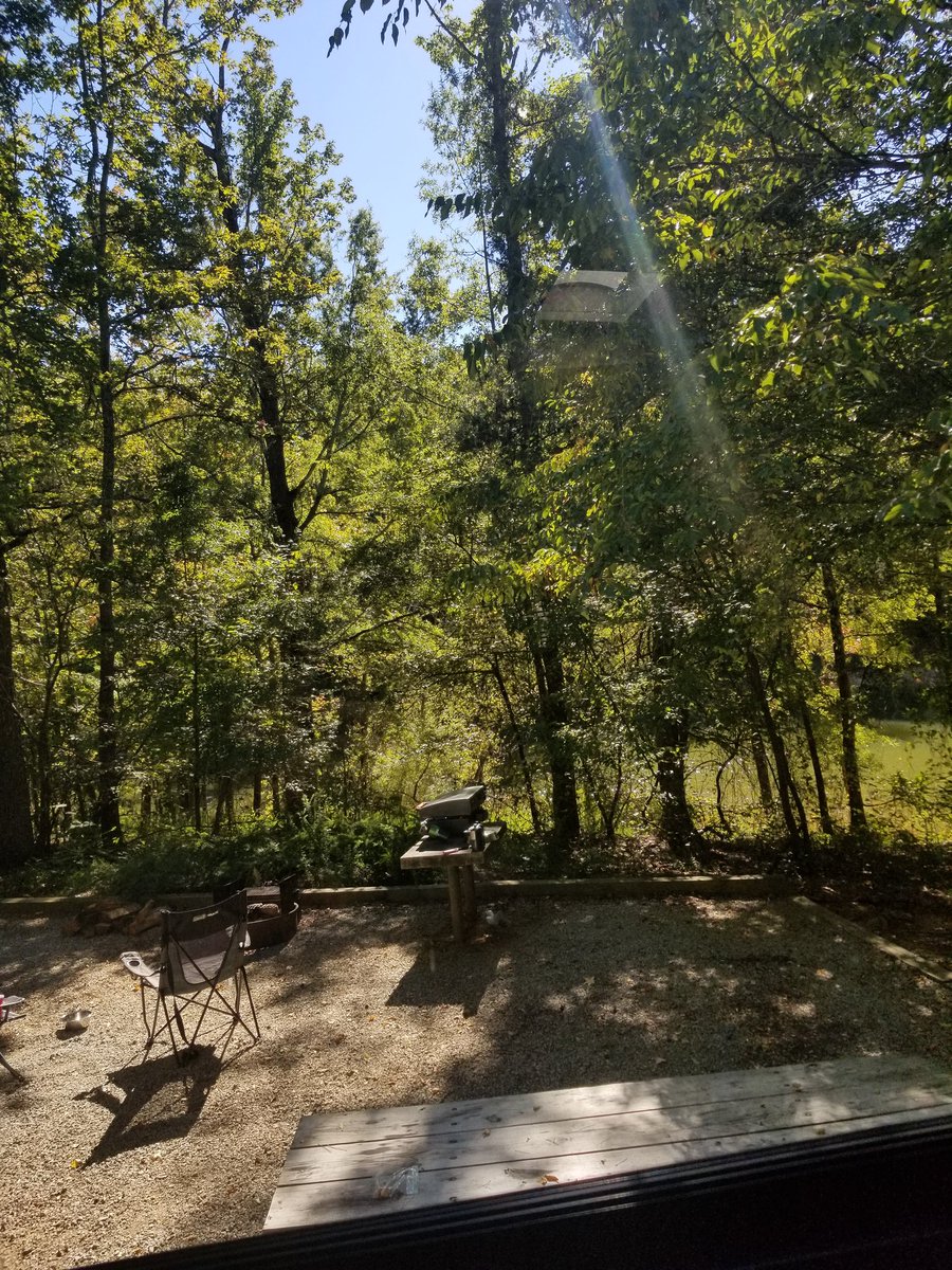 funnyman484's tweet photo. Here's my view while camping https://t.co/Q2n6Bz9KsA