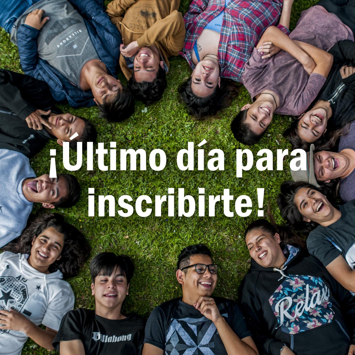 ¡Último día para postular tu participación al campa de verano Expedición Ciencia 2023!
Vuelven los campamentos científicos para adolescentes que te van a volar la cabeza. 
¡Anímate a la aventura de tu vida!
Toda la info en: expedicionciencia.org.ar/campamento-par…