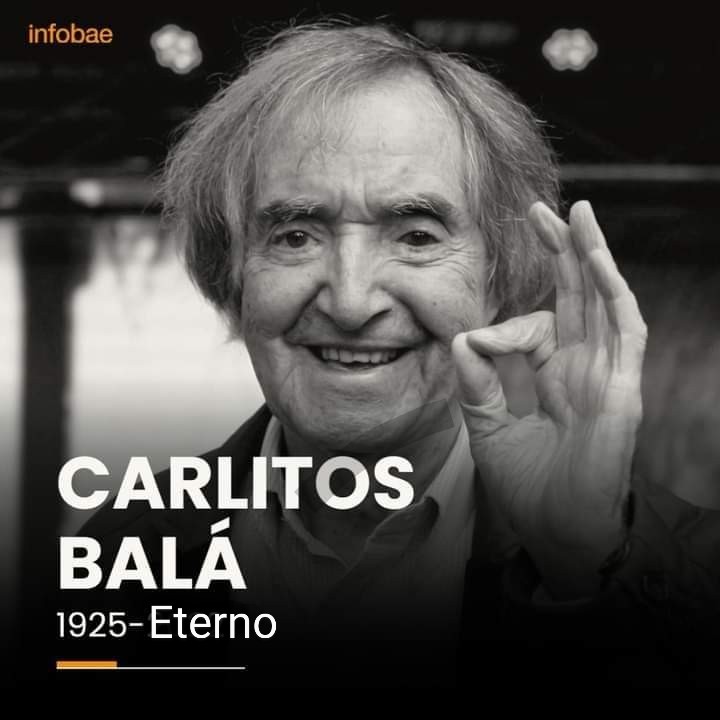 OmarCai2's tweet photo. Hoy,sin duda alguna,a todos los argentinos se nos fue un familiar, encima uno de los más queridos 😞😞.
Carlitos Balá eterno ❤️❤️ https://t.co/HIHZOv6zi3