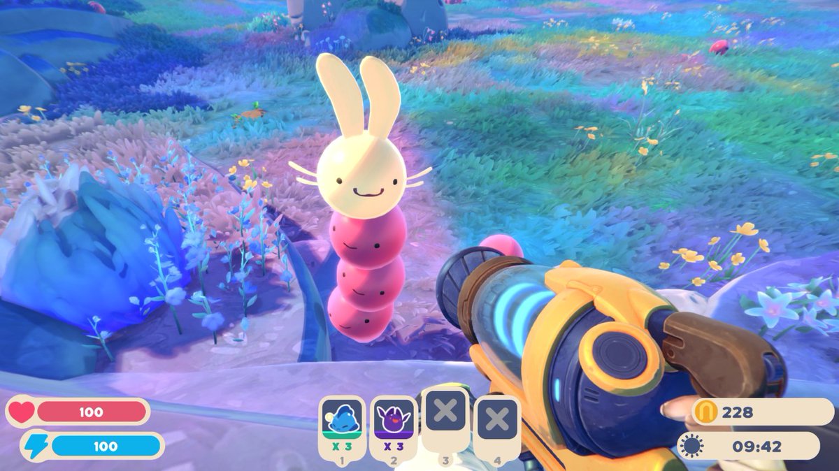 MimiPepperr's tweet photo. brb cryin #slimerancher2 #slimerancher #cottonslime #slimetower https://t.co/vXES2ogEIE