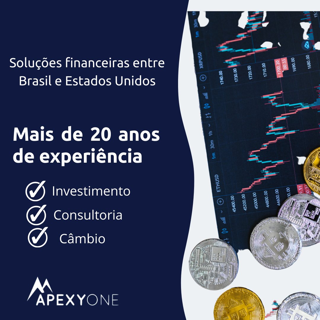 Apexy One - Mais de 20 anos de experiência!

☑️Conte com a nossa excelência em investimento, consultoria financeira e câmbio!

#apexyone #investidor #investimento #consultoriafinanceira #cambio #cambioempresarial #investimentos #investindonofuturo #excelência