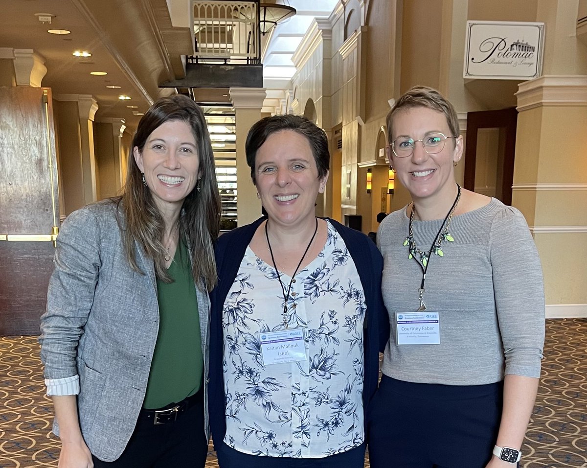 Grant team unite! Our article about #engineeringeducation guilds was just published in <a href="/JournalofSTEMEd/">Journal of STEM Education</a> and we got to hang out at the <a href="/NSF/">U.S. National Science Foundation</a> grantees conference! <a href="/AECoso/">Dr. Alexandra Coso Strong</a> <a href="/DrCFaber/">Dr. Courtney Faber</a> jstem.org/jstem/index.ph…
