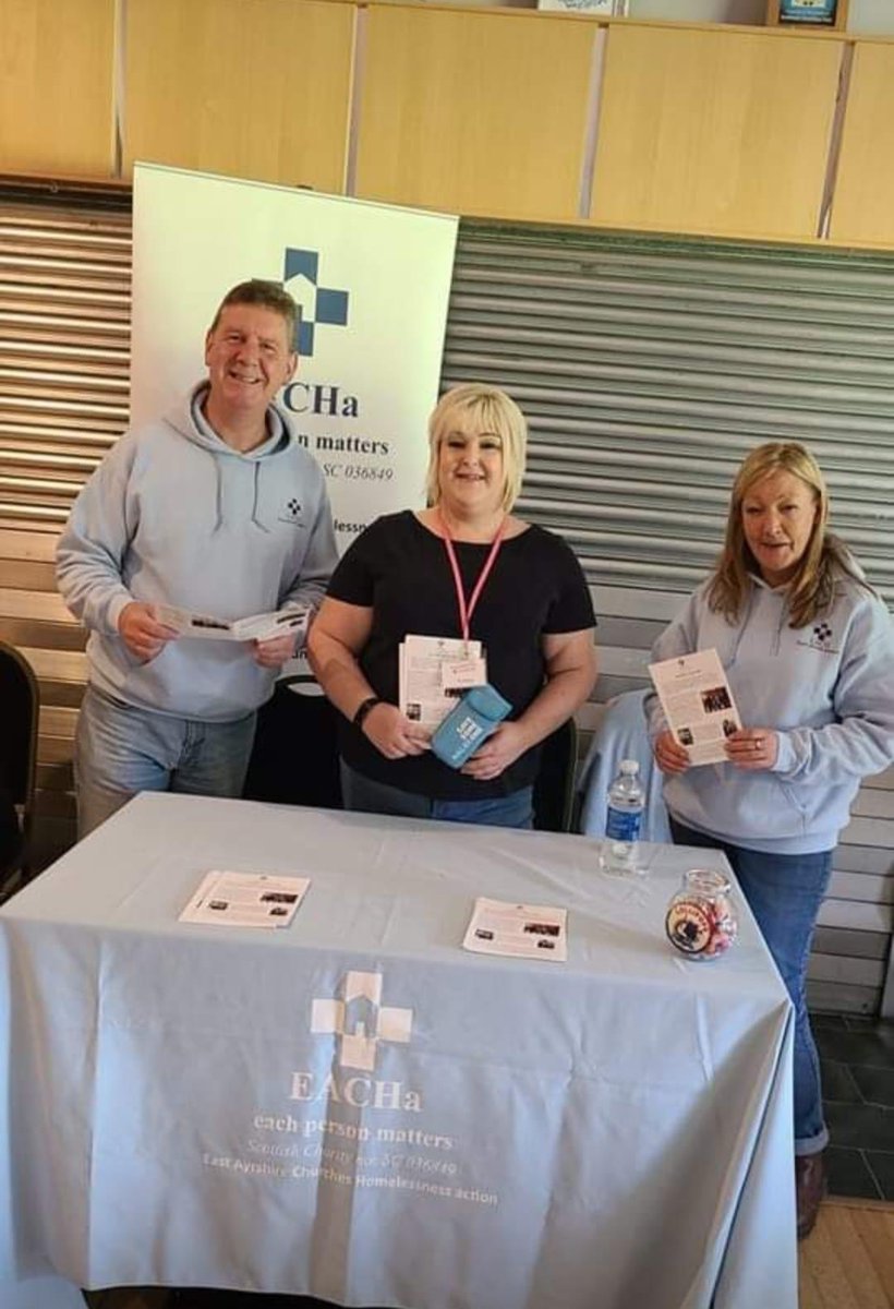 EACHa team at the Shortlees Recovery Event. A great day, well done Shortlees!