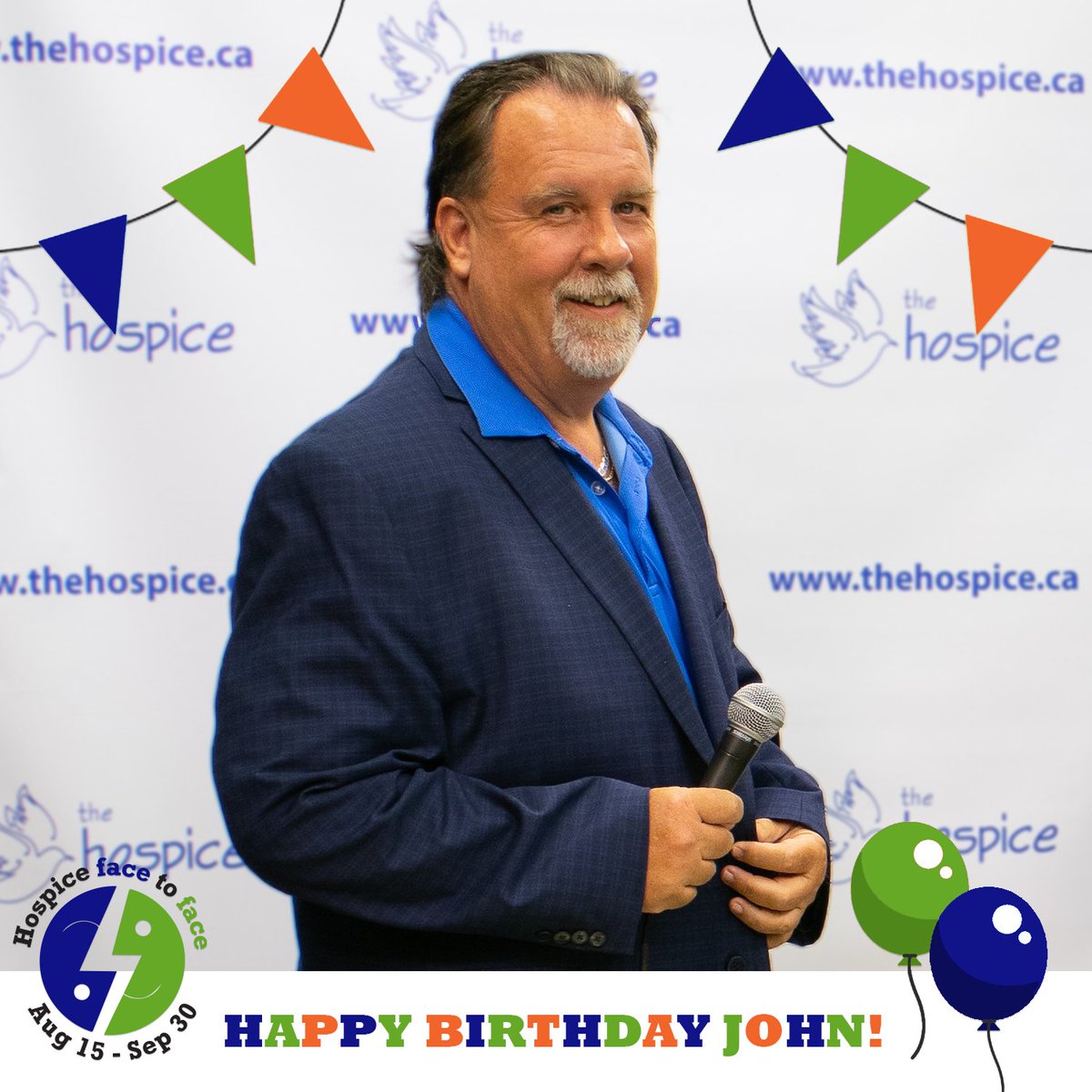 Happy Birthday to #FaceToFace Campaign Founder, John Fairley!🥳

Today, we’re also celebrating ONE WEEK LEFT of our 20th Annual Campaign!💚

Don’t forget to donate your $10 in support of The Fairley Family Transportation Program!💙

Click here to donate: canadahelps.org/en/charities/t…