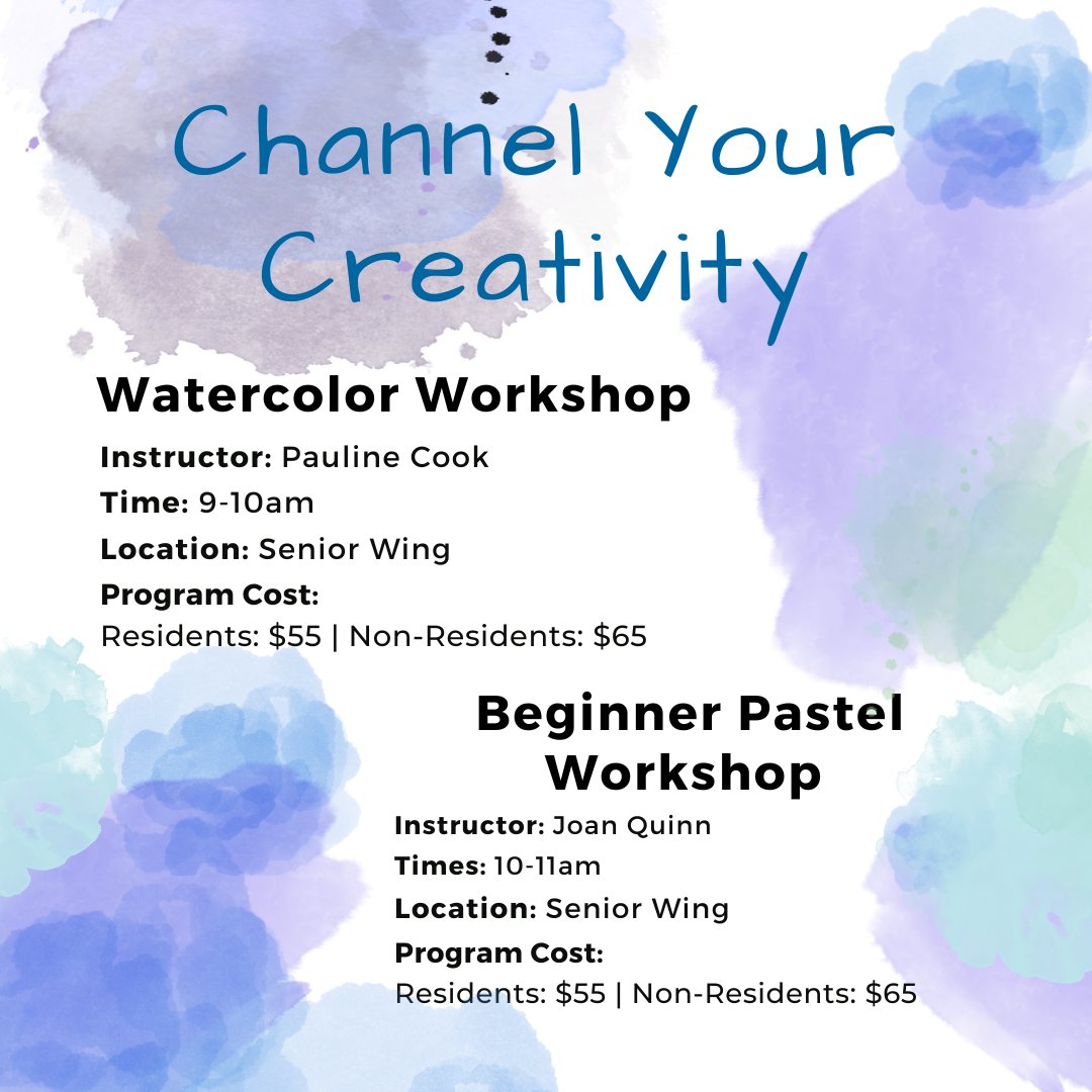SoPoParksRec's tweet photo. Welcome relaxation into your life this fall with our new offerings of Yoga With Ben and art workshops.
Register: https://t.co/Fx5j9Lf9bZ https://t.co/iEYDE9FGOF
